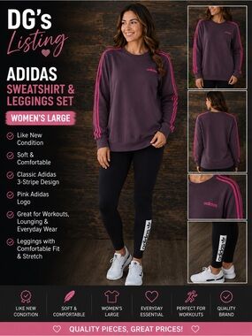 Adidas large outfit